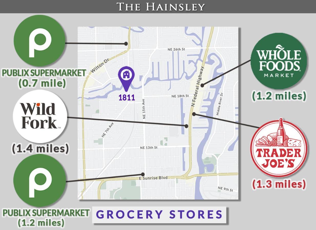 פורט לודרדייל Hainsley Apartments - Walk To Wilton Drive מראה חיצוני תמונה
